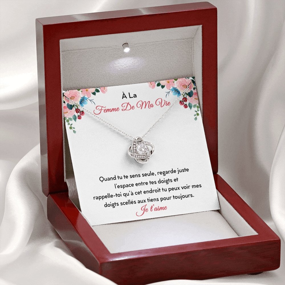 ETERNITY • Collier Déclaration d'amour Noeud d'Amour - Lehnaa