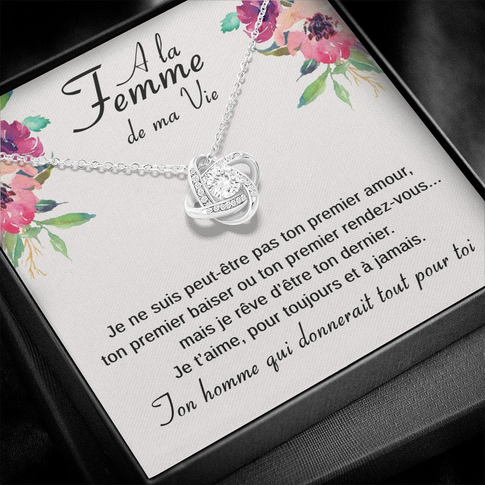 ETERNITY • Collier Déclaration d'amour Noeud d'Amour - Lehnaa