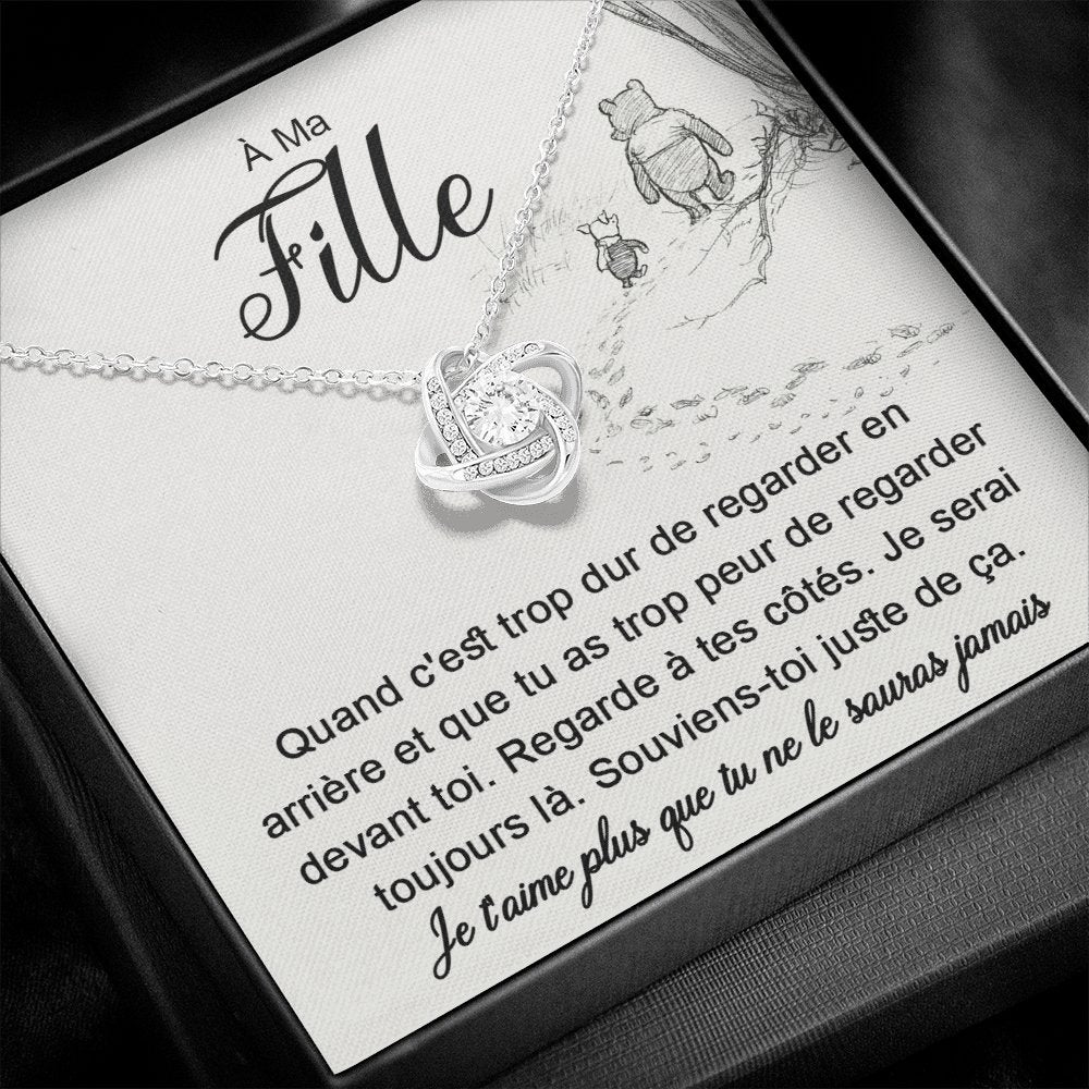 LINKY • Collier A Ma Fille Noeud d'Amour - Lehnaa