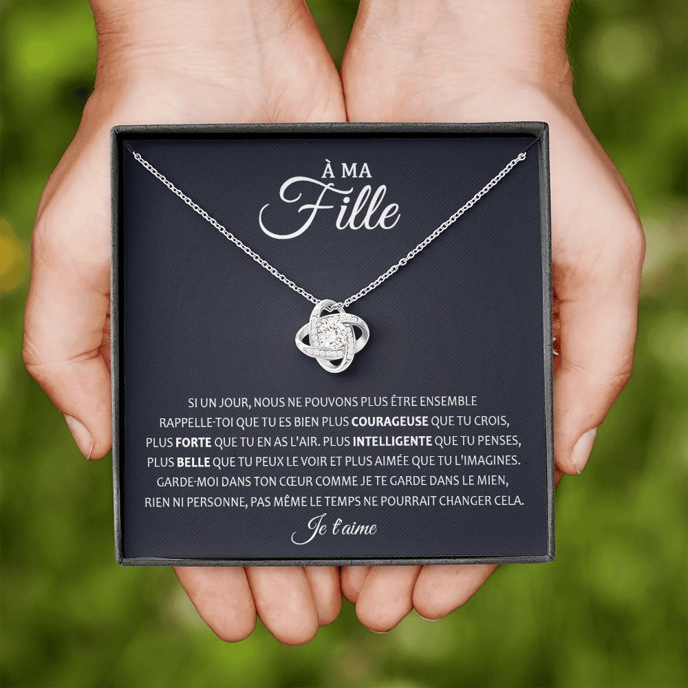 LINKY • Collier A Ma Fille Noeud d'Amour - Lehnaa