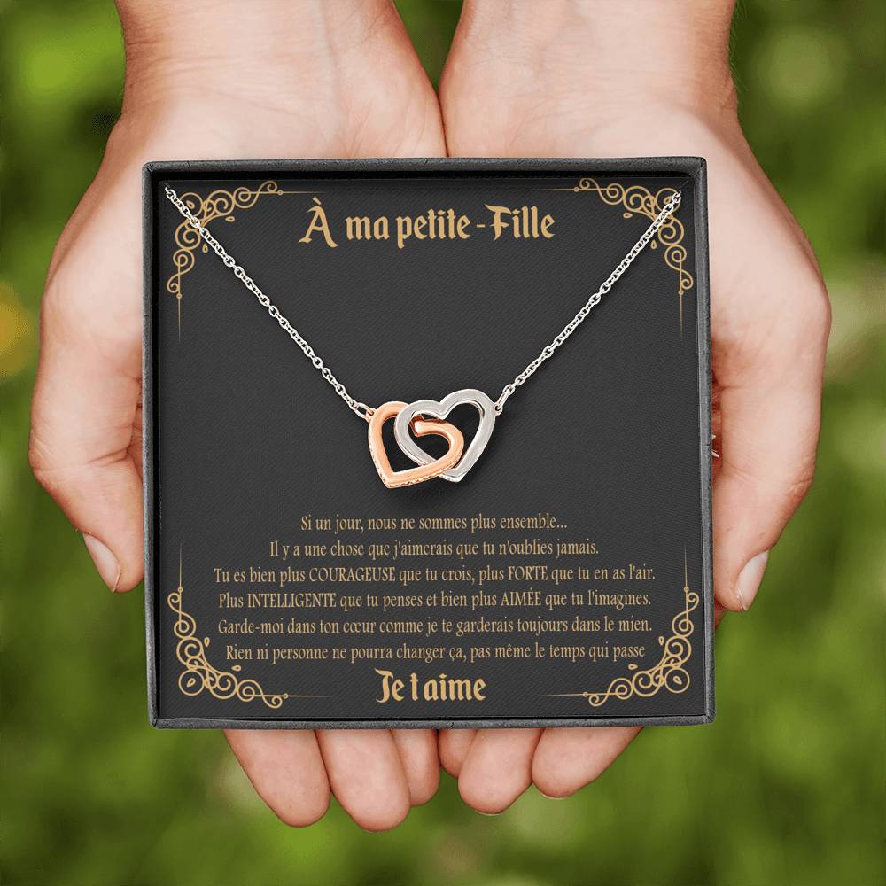 LINKY • Collier Petite-Fille Double Cœur - Lehnaa