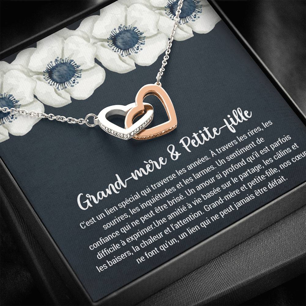 LINKY • Collier Petite Fille Double Cœur - Lehnaa