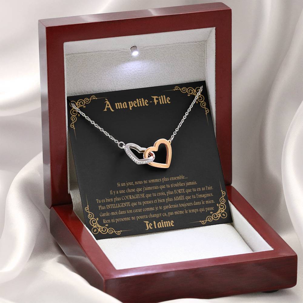 LINKY • Collier Petite-Fille Double Cœur - Lehnaa