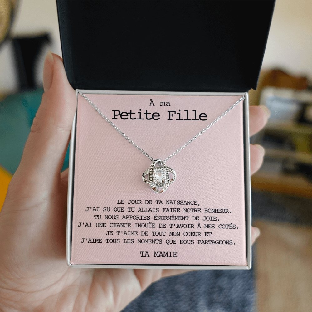 LINKY • Collier Petite-Fille Noeud d'Amour - Lehnaa