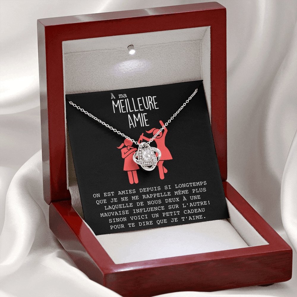 ONELOVE • Collier Meilleures Amies Noeud d'Amour - Lehnaa