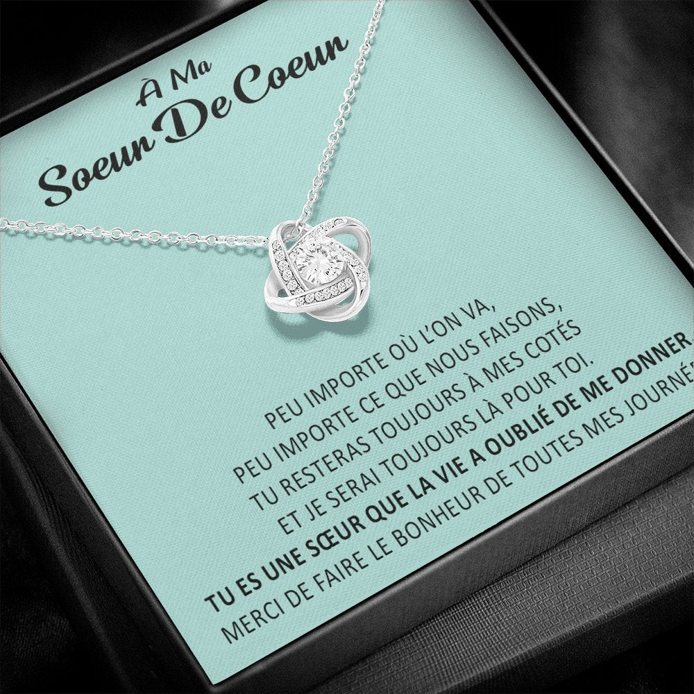 ONELOVE • Collier Meilleures Amies Noeud d'Amour - Lehnaa
