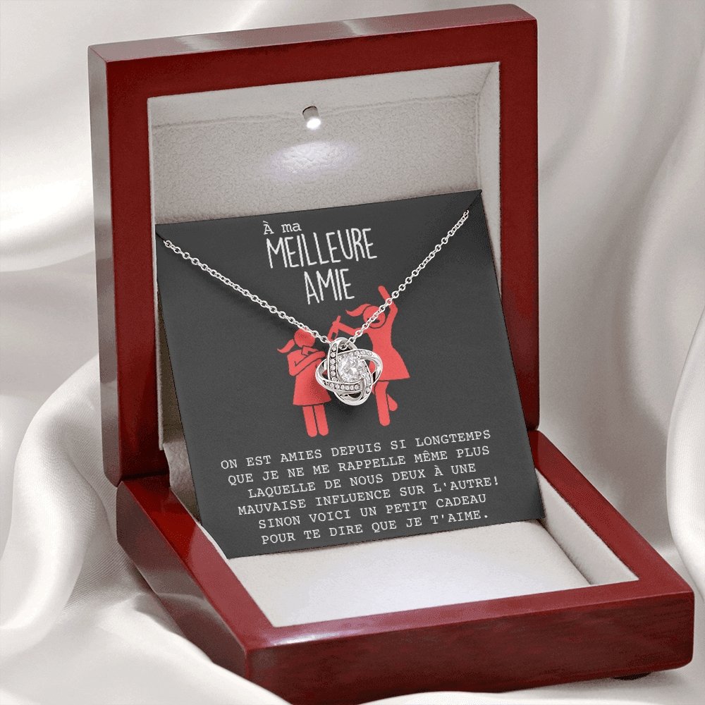 ONELOVE • Collier Meilleures Amies Noeud d'Amour - Lehnaa