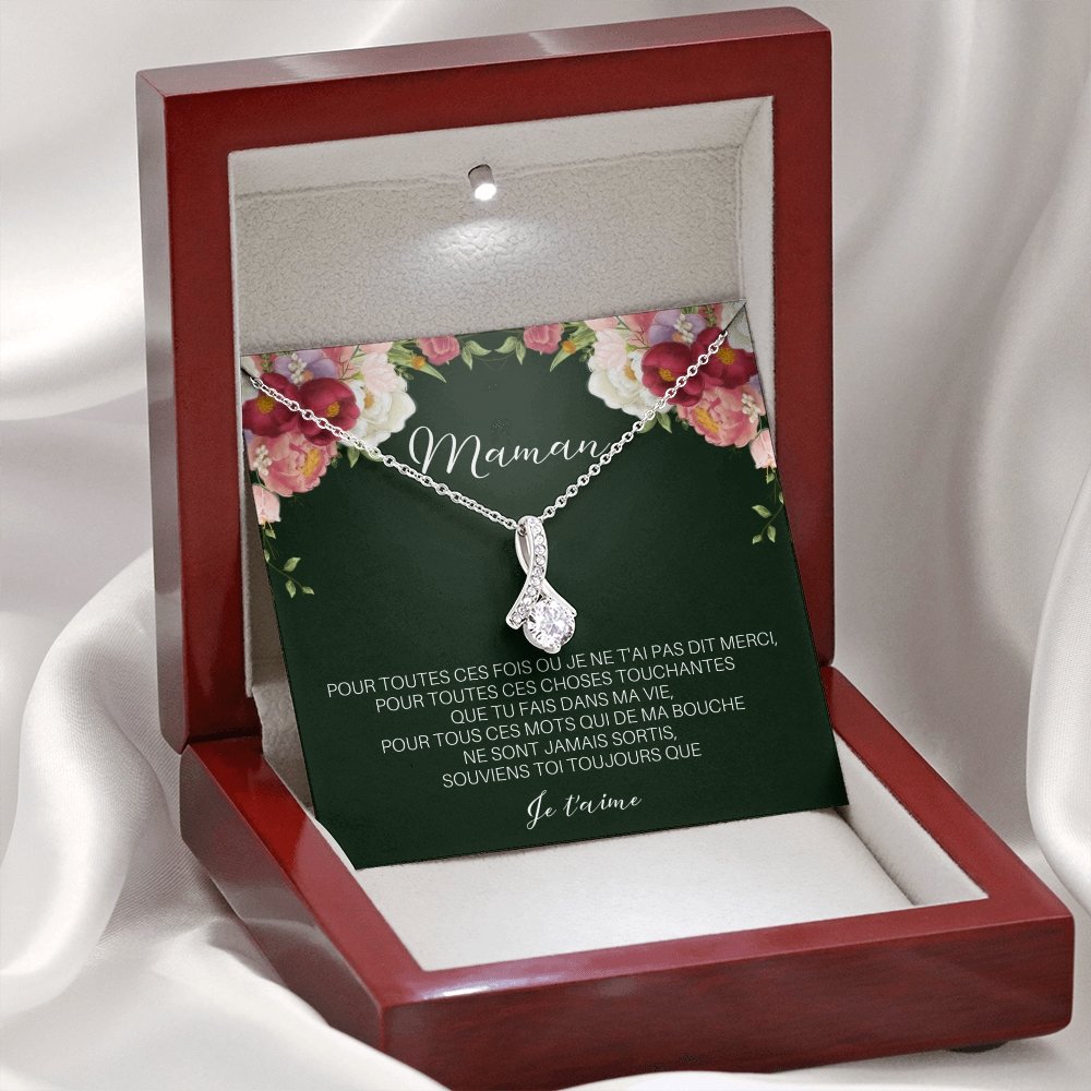 ONEMOM • Collier Déclaration Maman Elixir - Lehnaa