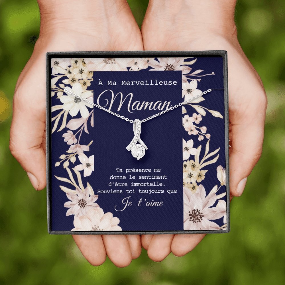 ONEMOM • Collier Déclaration Maman Elixir - Lehnaa