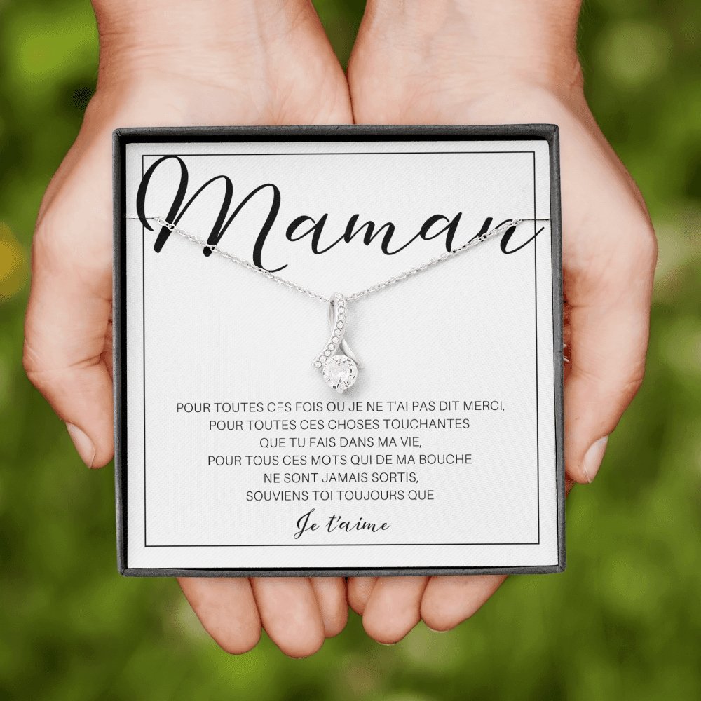 ONEMOM • Collier Déclaration Maman Elixir - Lehnaa
