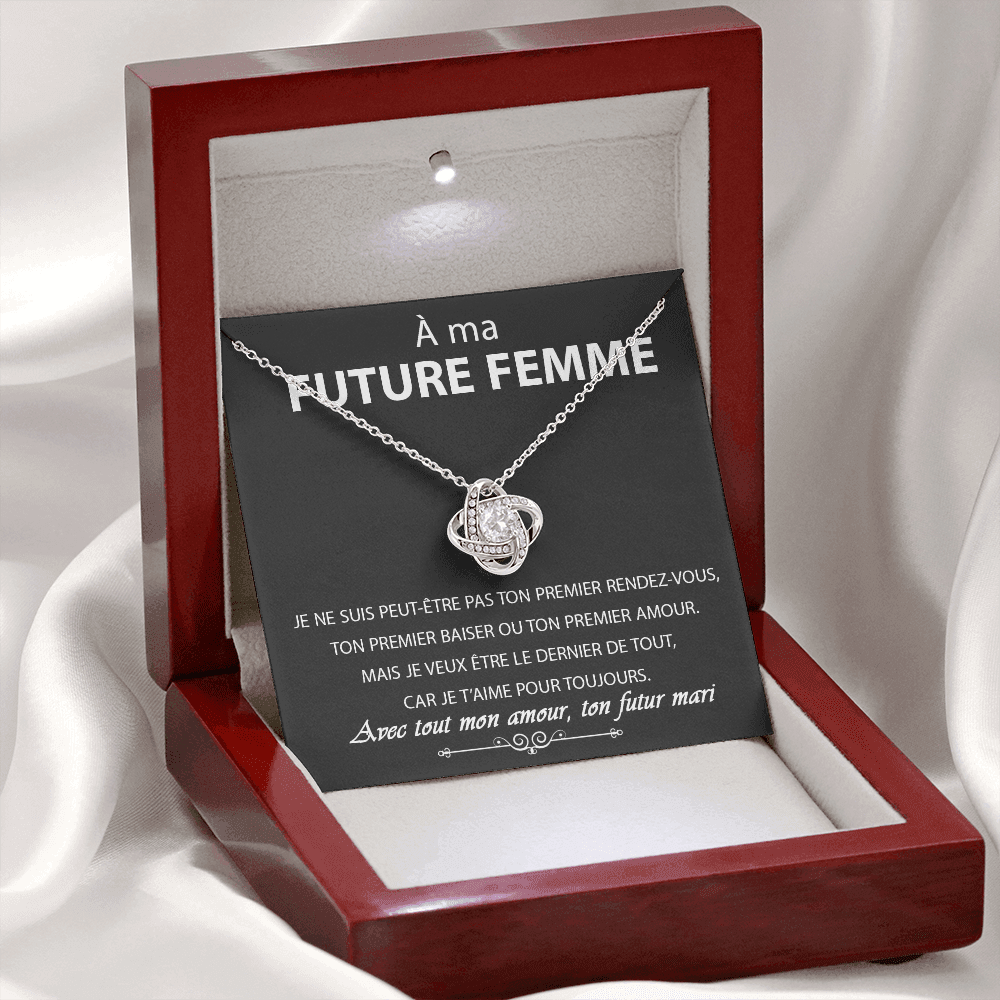 ETERNITY • Collier Déclaration d'amour Noeud d'Amour - Lehnaa