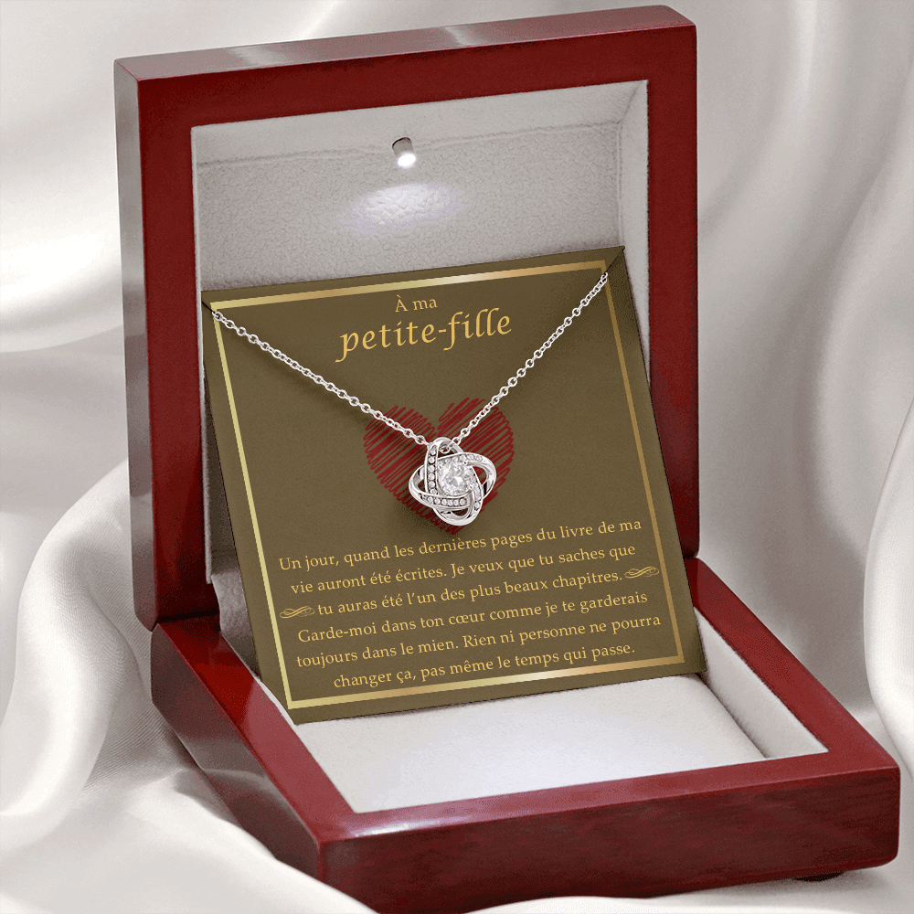 LINKY • Collier Petite-Fille Noeud d'Amour - Lehnaa
