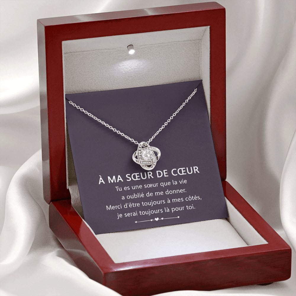 ONELOVE • Collier Meilleures Amies Noeud d'Amour - Lehnaa