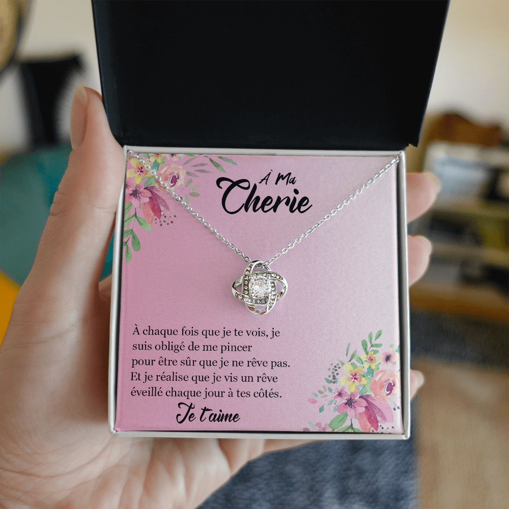ETERNITY • Collier Déclaration d'amour Noeud d'Amour - Lehnaa