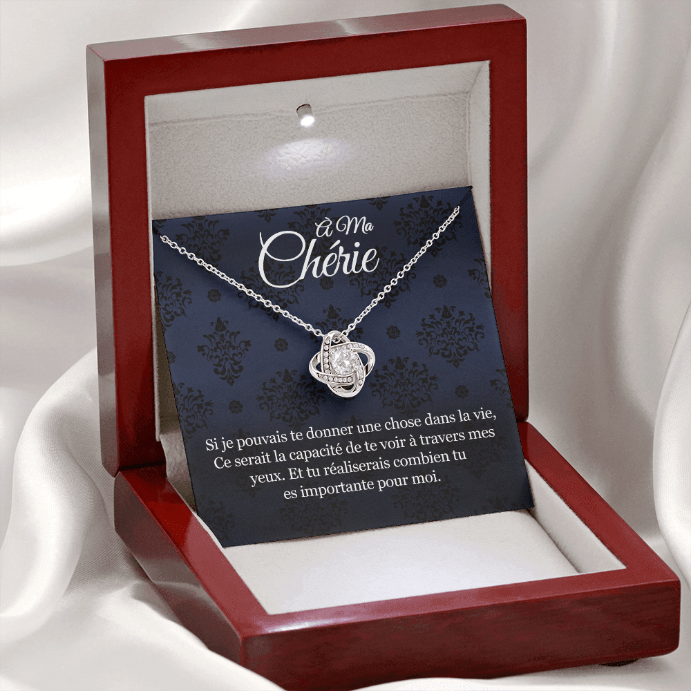 ETERNITY • Collier Déclaration d'amour Noeud d'Amour - Lehnaa